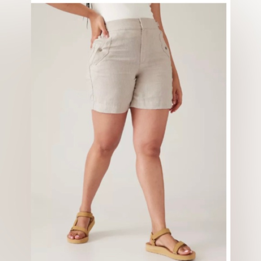 ATHLETA VOYAGER LINEN SHORT